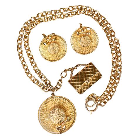 chanel jewelry set sale